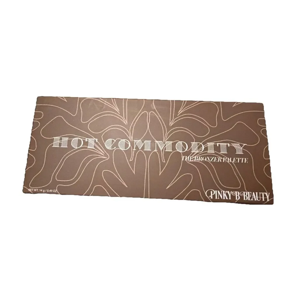 New! Pinky B Beauty Hot Commodity Bronzer Palette Pressed Powder 0.49 oz